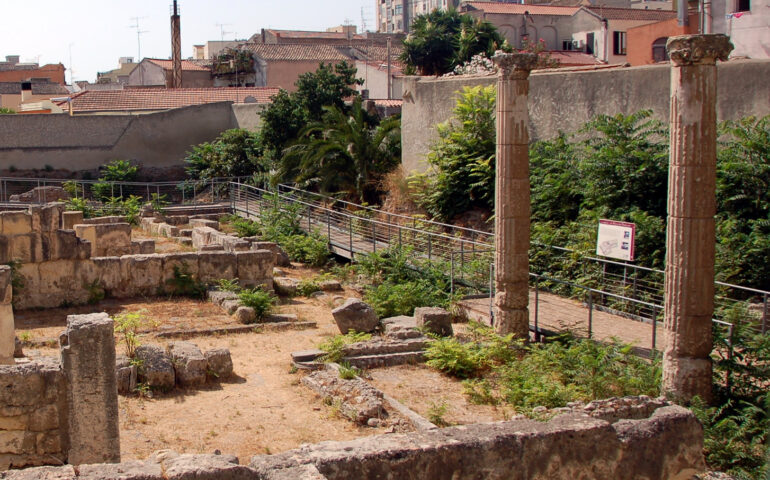 Tre abitazioni e un’area termale d’epoca romana: a Cagliari la villa di Tigellio