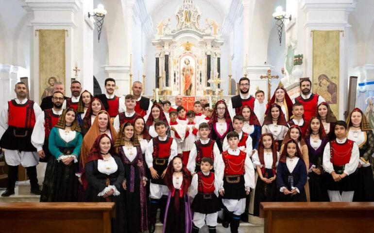 41 candeline per il Gruppo Folk Sant’Andrea: presente a Tortolì fin dal 1983