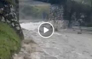 (VIDEO) Statale allagata e asfalto distrutto a Macomer: ancora gravi disagi causati dal maltempo in Sardegna