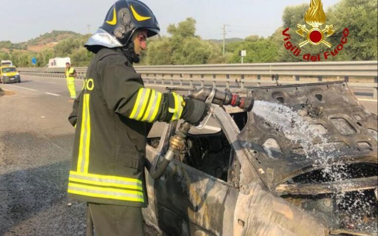 Ogliastra e Nuorese si “leccano le ferite” dopo il caldo torrido: ieri decine di interventi dei Vigili del Fuoco