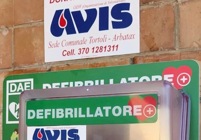 “Pensateci e restituitelo”, Avis comunale di Tortolì-Arbatax: rubato un defibrillatore pubblico