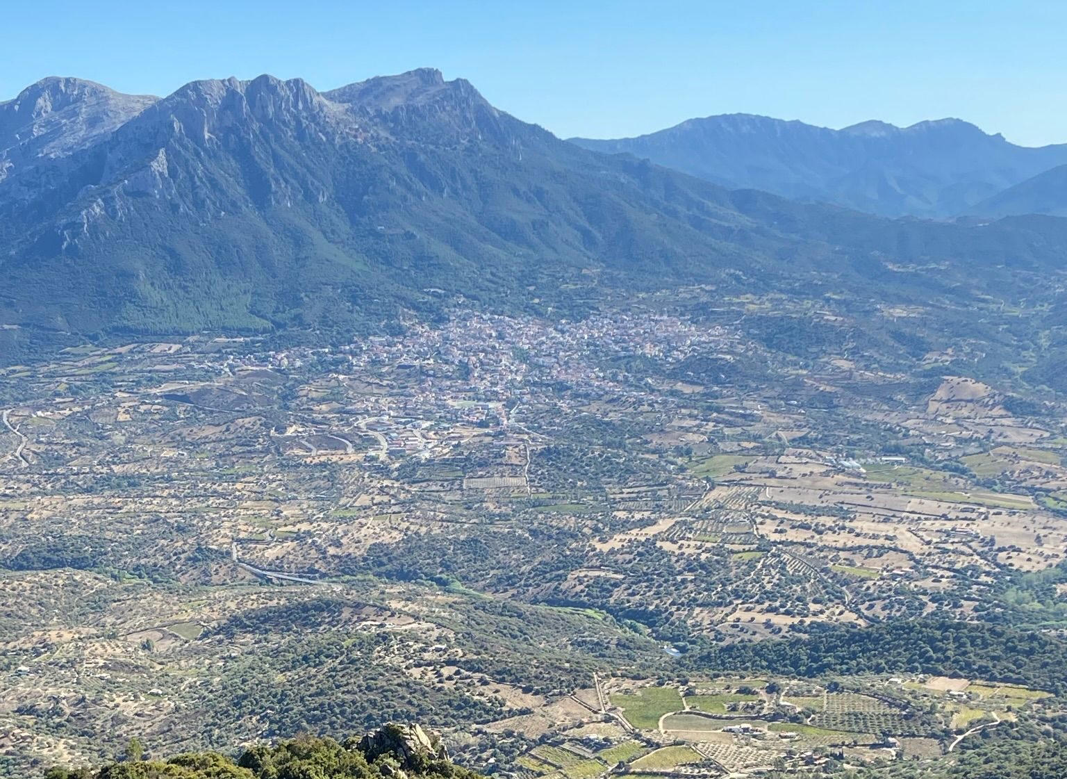 La vista dal Monte Ortobene
