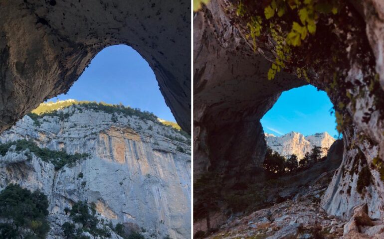 S'Arcada Manna a Baunei - Foto di Adriano Tegas pubblicata su Idese