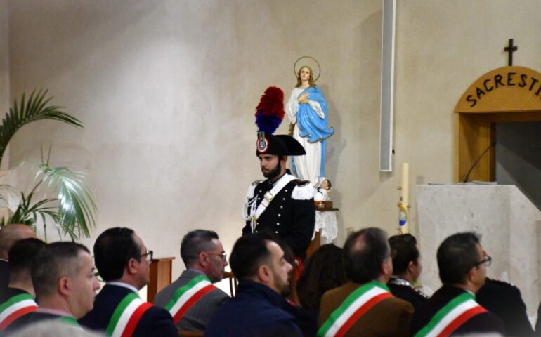 Virgo Fidelis, i Carabinieri ogliastrini celebrano la Santa Patrona dell’Arma