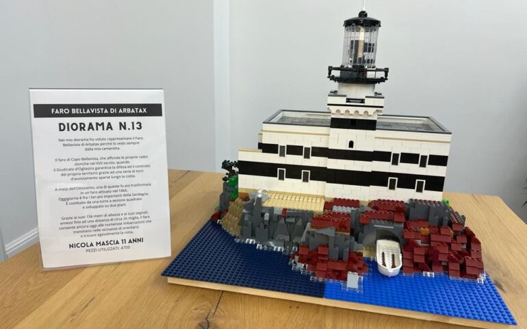 Il Faro Bellavista di Arbatax di Nicola Mascia in finale al concorso per giovani creator Lego