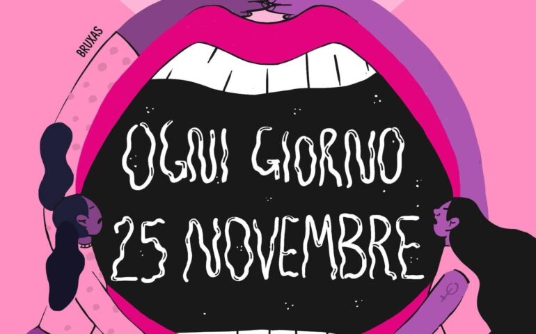 “Ogni giorno è 25 novembre”: il 3 dicembre la manifestazione di Bruxas Ogliastrinas a Tortolì