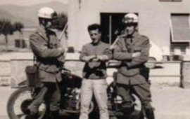 Come eravamo. Una pattuglia della Polizia Stradale nella Arbatax degli anni ’60