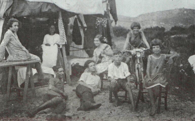 Come eravamo: la famiglia Guiso al Lido di Orrì negli anni ’30