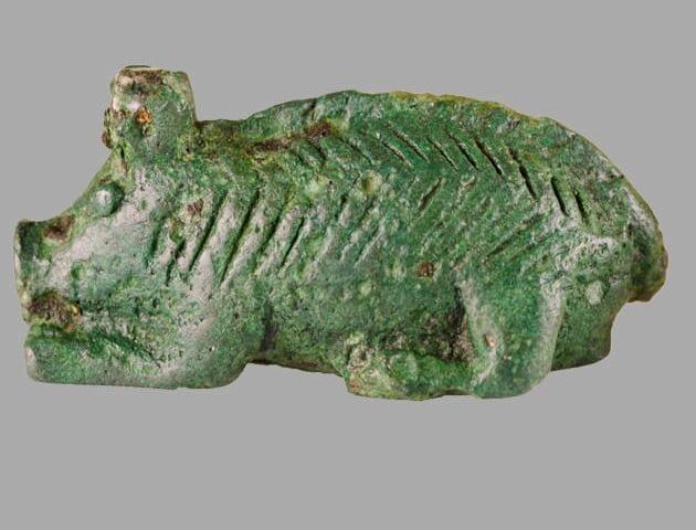 Il cinghialetto nuragico, bellissimo bronzetto realizzato tra il X e il VII secolo a.C.