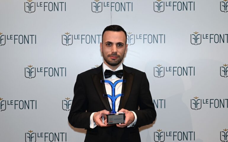 L’ogliastrino Rocco Cerina “Professionista dell’anno” per Le Fonti Awards