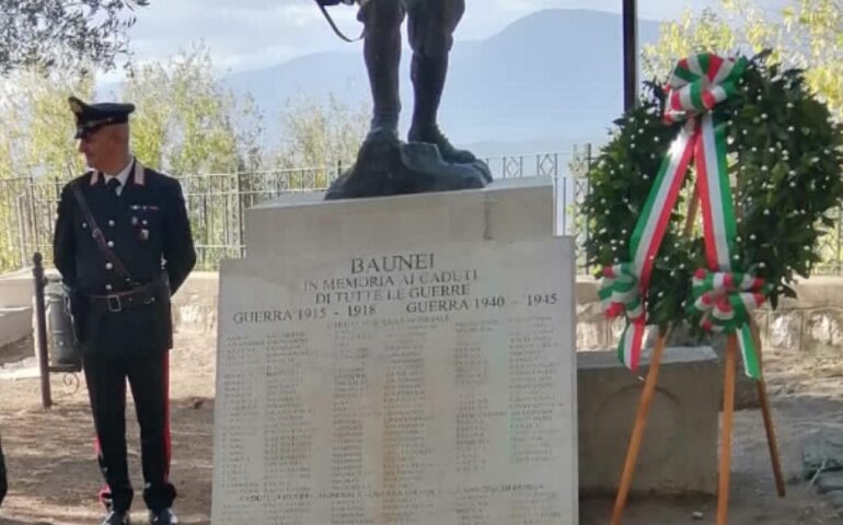 Dopo 40 anni di servizio, di cui 21 a Baunei, va in pensione il Brigadiere Giorgio Schirru