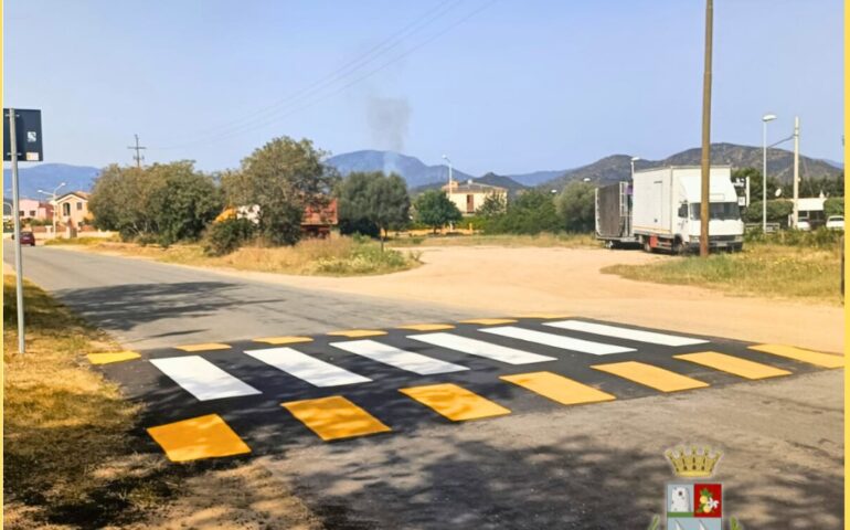 Tortolì, maggiore sicurezza nelle strade: cinque nuovi dissuasori in città