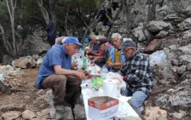 Baunei, volontari di Ardalafè: lavori di restauro al Pozzo Storico di ‘Portu Porru e Campu’