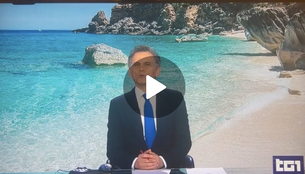 (VIDEO) L'Ogliastra brilla al TG1: il servizio su Cala Mariolu, 2° spiaggia più bella del mondo