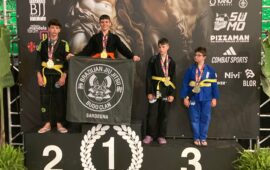 Loceri festeggia Filippo Mocci, nuovo Campione Italiano di Brazilian Jiu-Jitsu