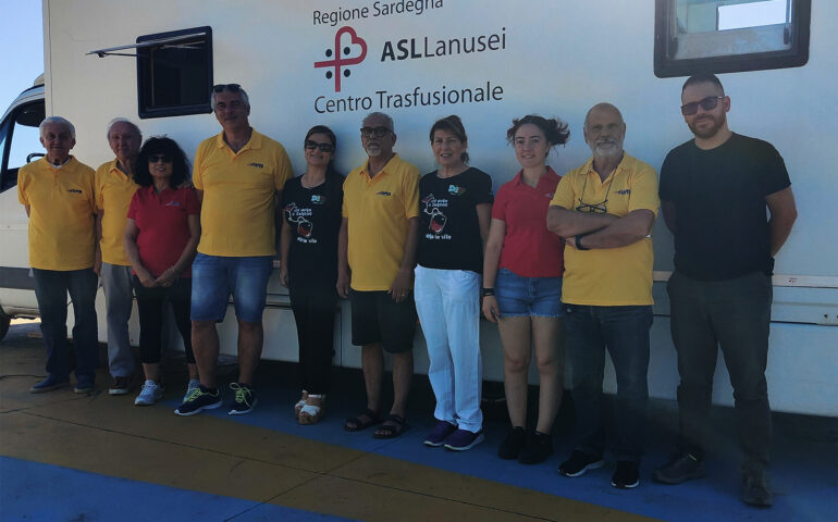 Ogliastra, un mare di solidarietà: raccolte 31 sacche di sangue