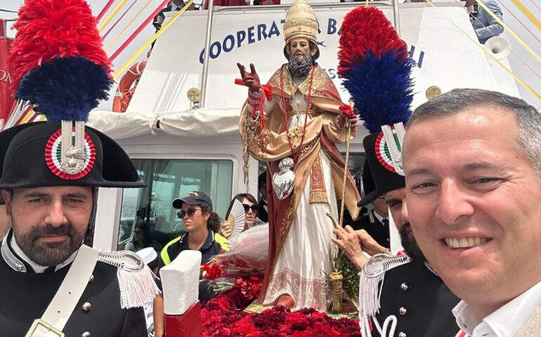 San Silverio unisce Tortolì e Ponza: il sindaco Ladu alla festa del Santo nell’isola laziale