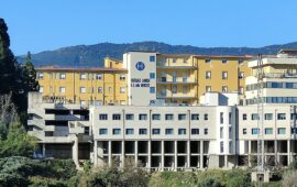 Una veduta dell'ospedale Nostra Signora della Mercede di Lanusei