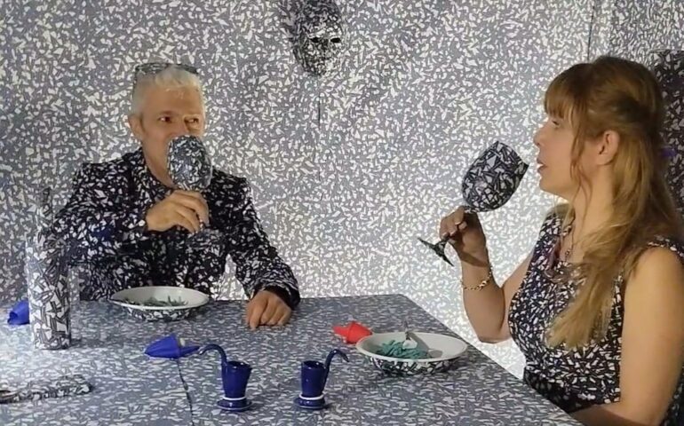 Lanusei rivitalizzata dall’arte: la “PerformanCena” di Valerio Pisano