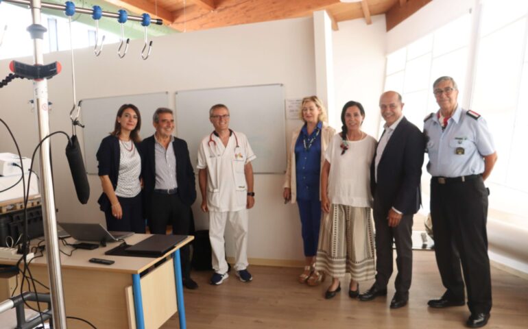 Questa mattina è stato donato un manichino di simulazione avanzata di rianimazione pediatrica