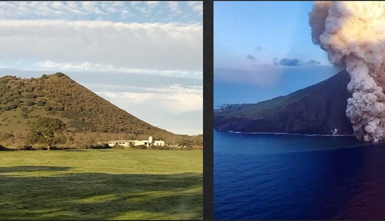 Lo sapevate? In Sardegna 800mila anni fa esisteva il vulcano Cujaru, un nostro piccolo Stromboli