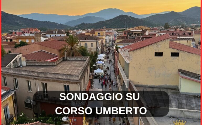 Tortolì. I lavori di Corso Umberto sono quasi finiti: cosa vorrebbero diventasse i cittadini? Il sondaggio