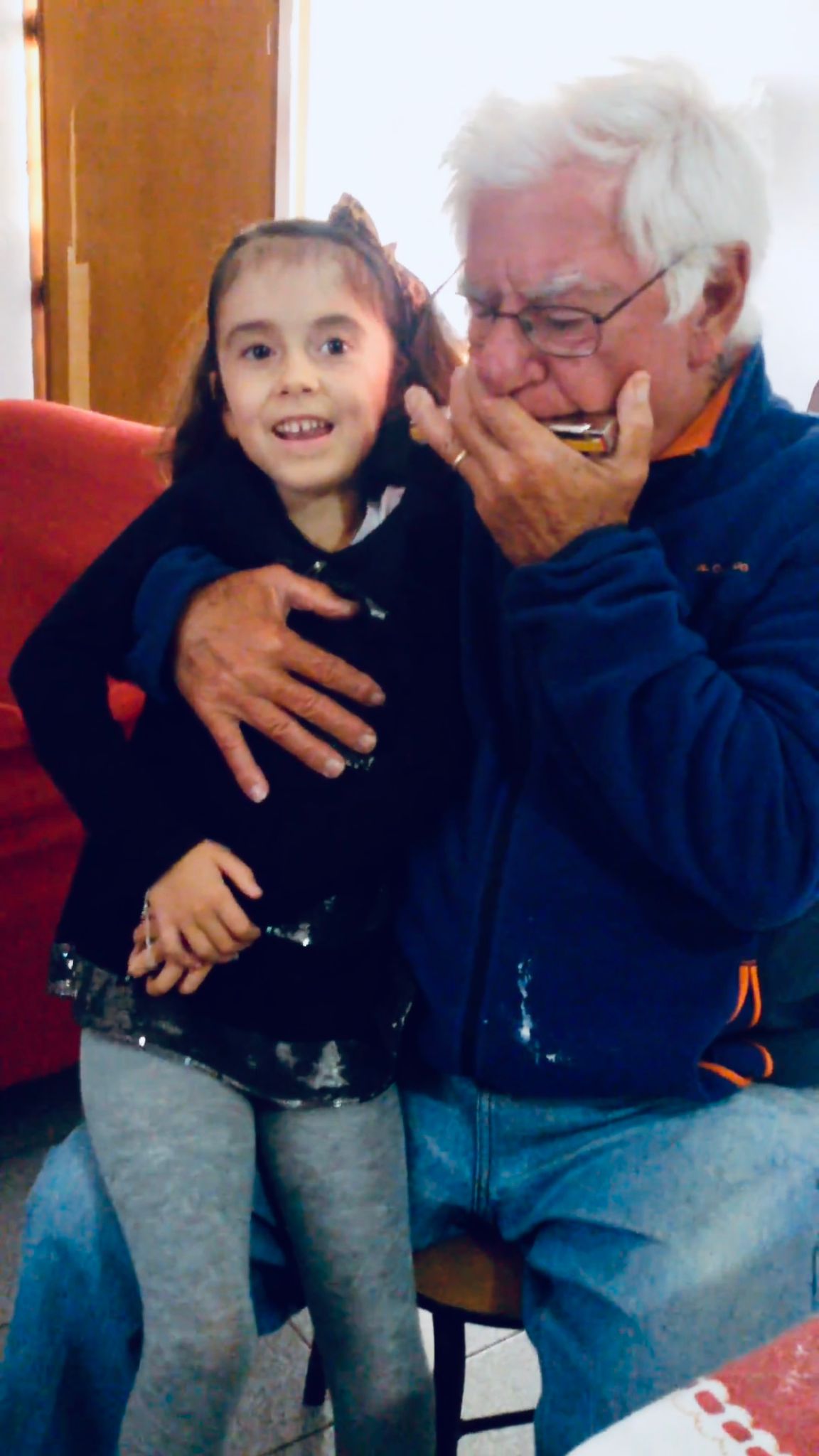 Gaia e suo nonno