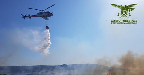 Incendio in periferia a Nuoro, nel cortile di una scuola: evacuate abitazioni