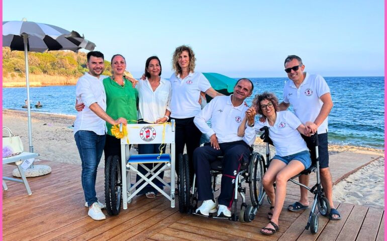 Tortolì, inaugurato il solarium di San Gemiliano, un nuovo spazio per un turismo accessibile e inclusivo