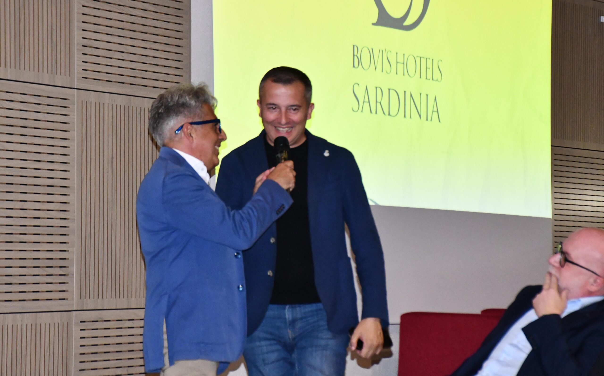 il sindaco di Tortolì Marcello Ladu