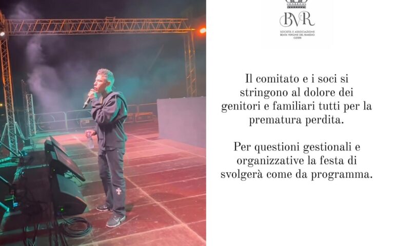 Ozieri in lutto per il piccolo Gioele Putzu: polemica sui festeggiamenti