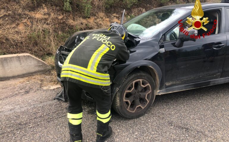 Frontale a Orgosolo, un ferito portato all’ospedale con l’elisoccorso