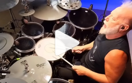 il batterista Mike Terrana