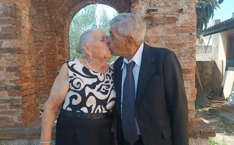 Tortolì, nozze di diamante per Emanuele Doneddu e Anna Maria Loddo: tanti auguri!
