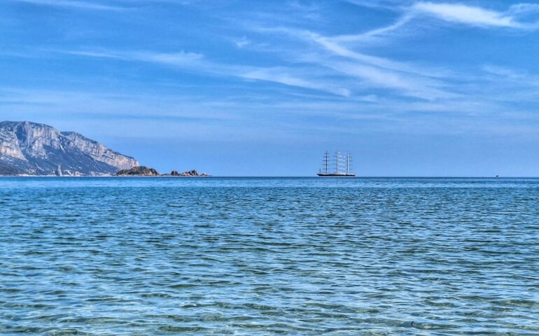 superyacht Maltese Falcon in Ogliastra