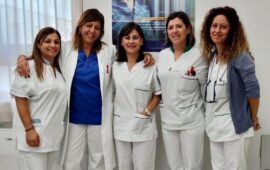 Equipe Giornata osteoporosi Casa di Comunita nuoro