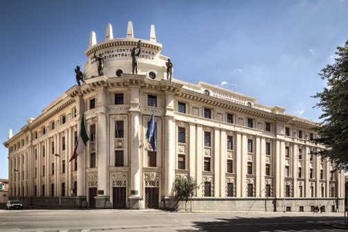 Il palazzo della legione dei carabinieri