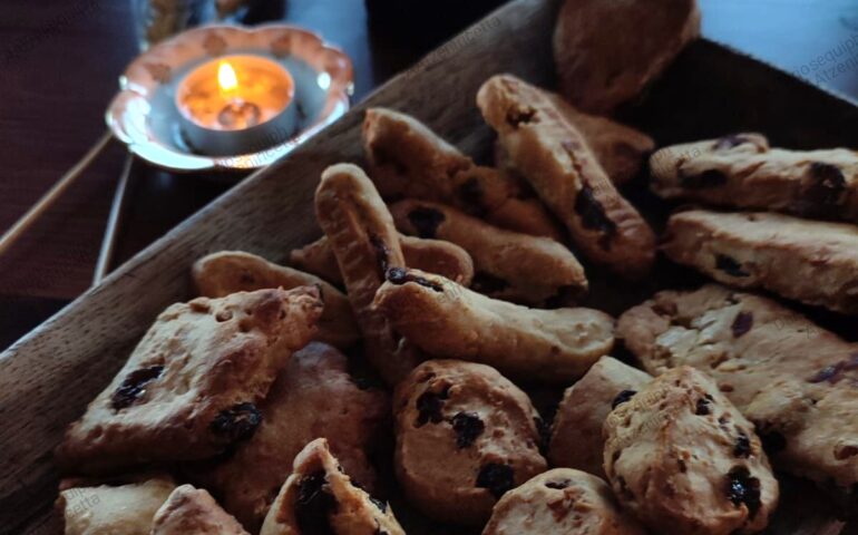 is pabassinas, dolci tipici sardi