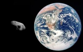 Un asteroide e la Terra
