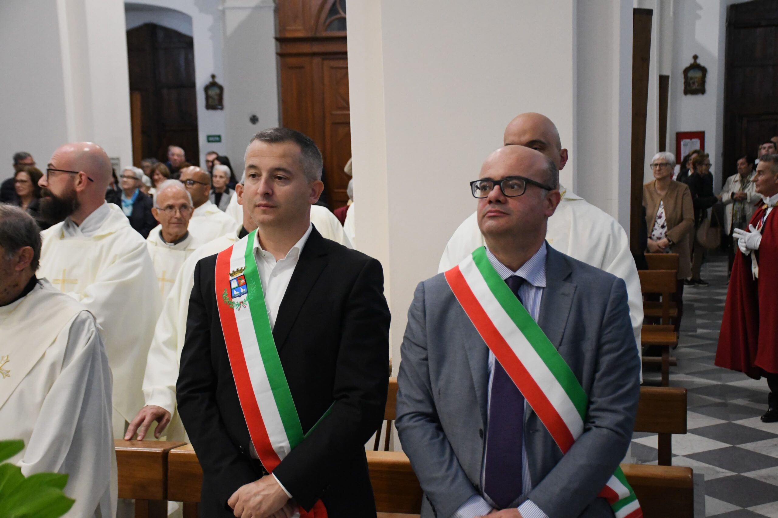 Il sindaco di Tortolì Marcello Ladu e il sindaco di Lanusei Davide Burchi
