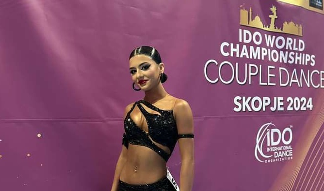 Sofia Doro di Sorso: campionessa mondiale di ballo latinoamericano a soli 14 anni