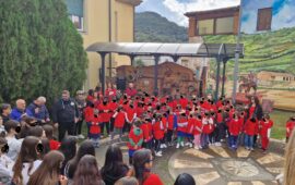 Inaugurazione panchina rossa Loceri