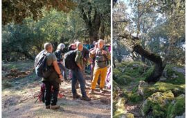Raduno CAI per il nuovo sentiero sull'altopiano di Villagrande