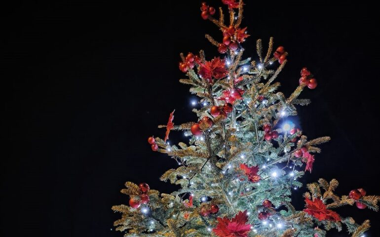 albero di natale ad arbatax