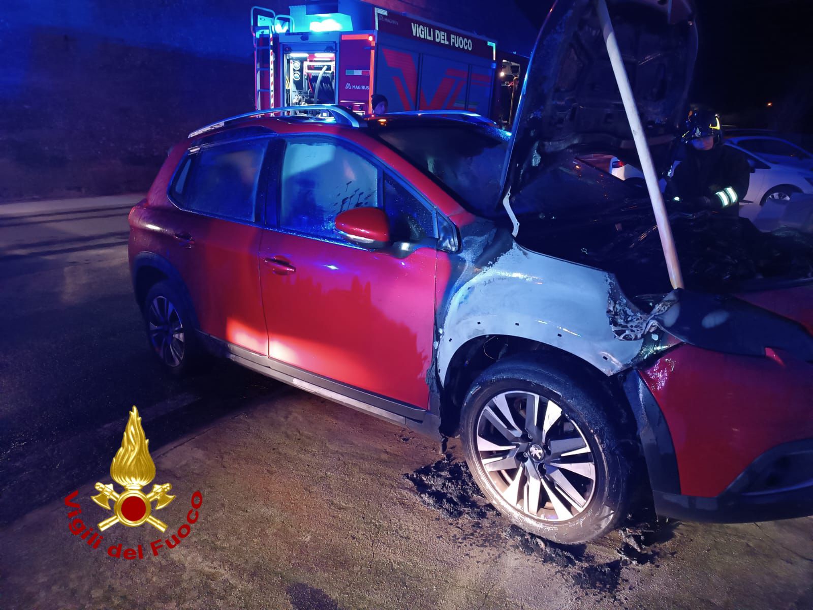 auto incendiata a bitti