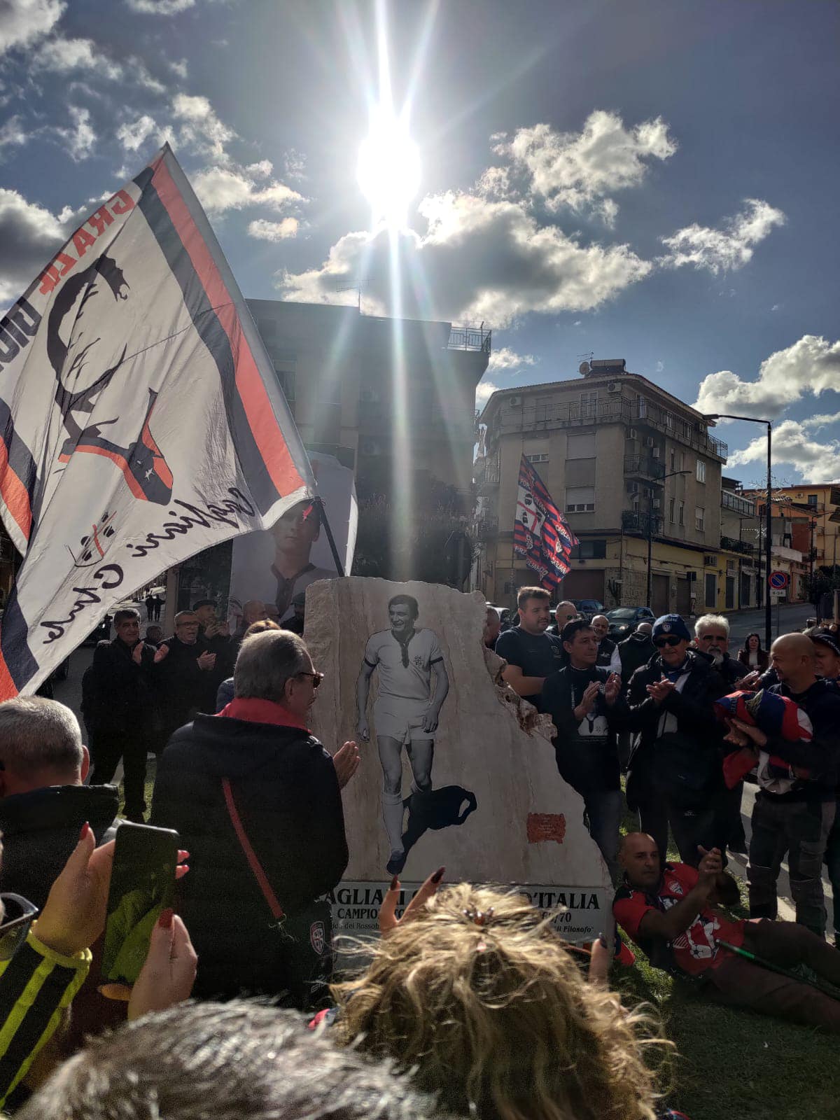 inaugurazione del largo grande cagliari a siniscola