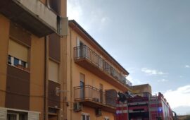 Incendio a Bosa