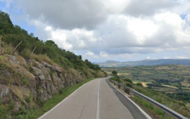 Strada provinciale che da Sennori porta a Osilo