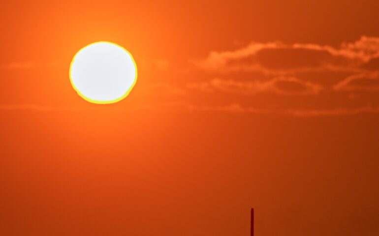 primo tramonto del 2025 in ogliastra