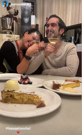Mahmood a cena con Geppi Cucciari (PH Profilo 